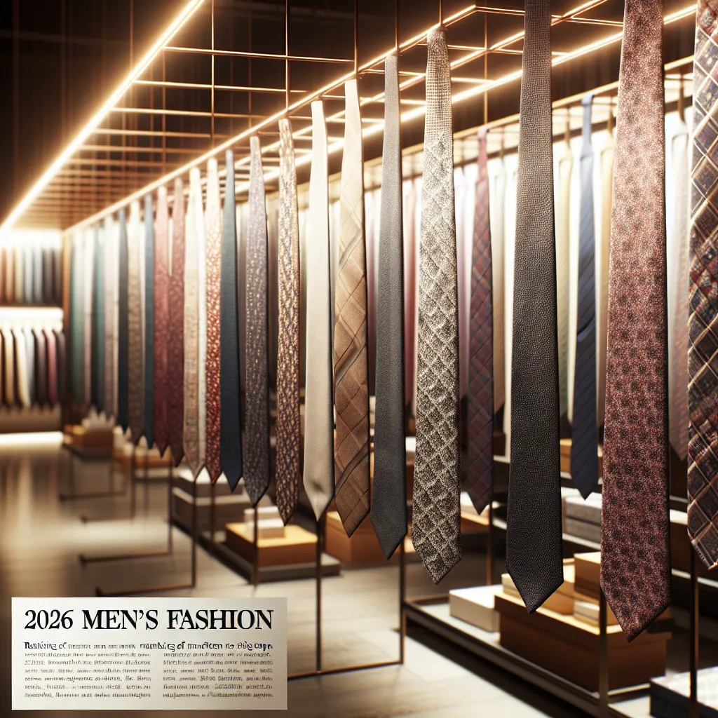 Moda męska 2026 Ranking sklepów z krawatami dla nowoczesnych mężczyzn